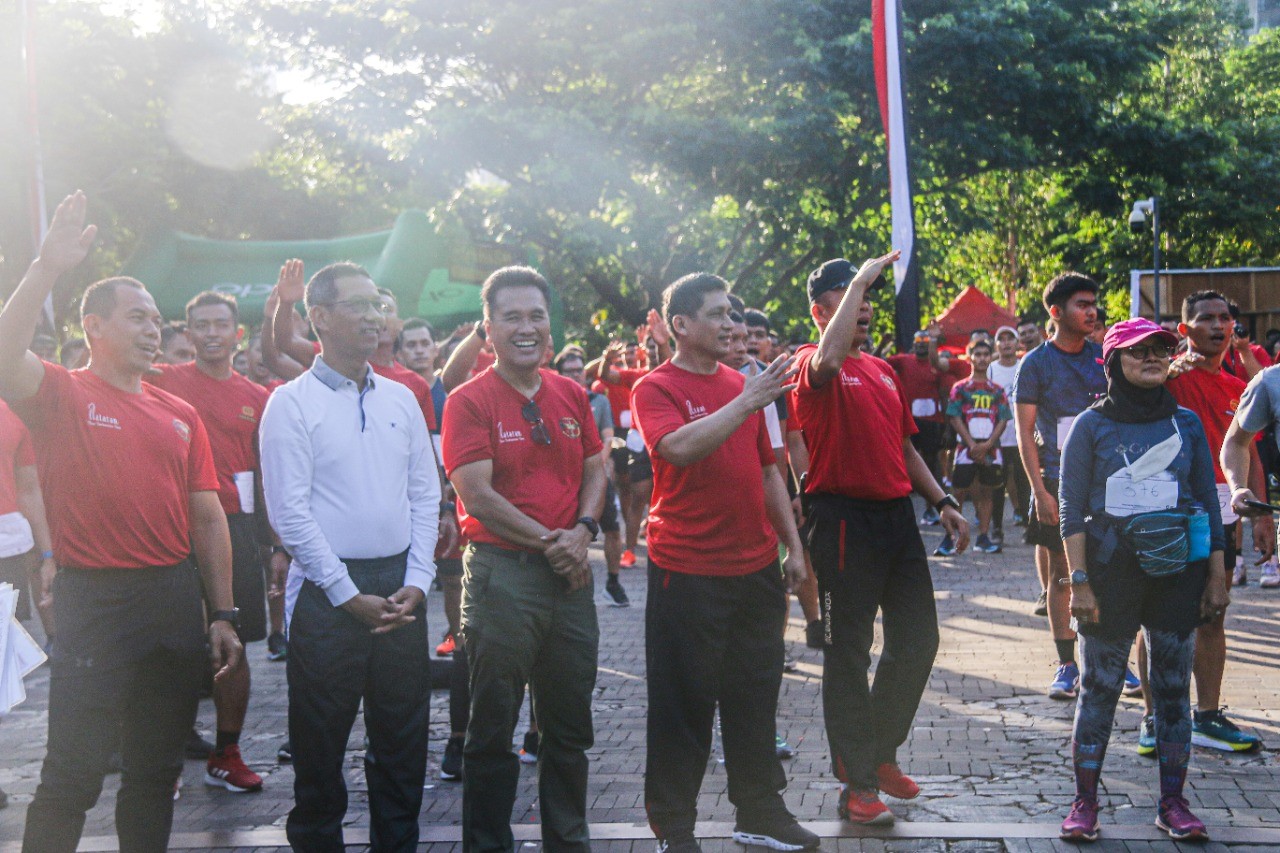 Olahraga Bersama Kopassus