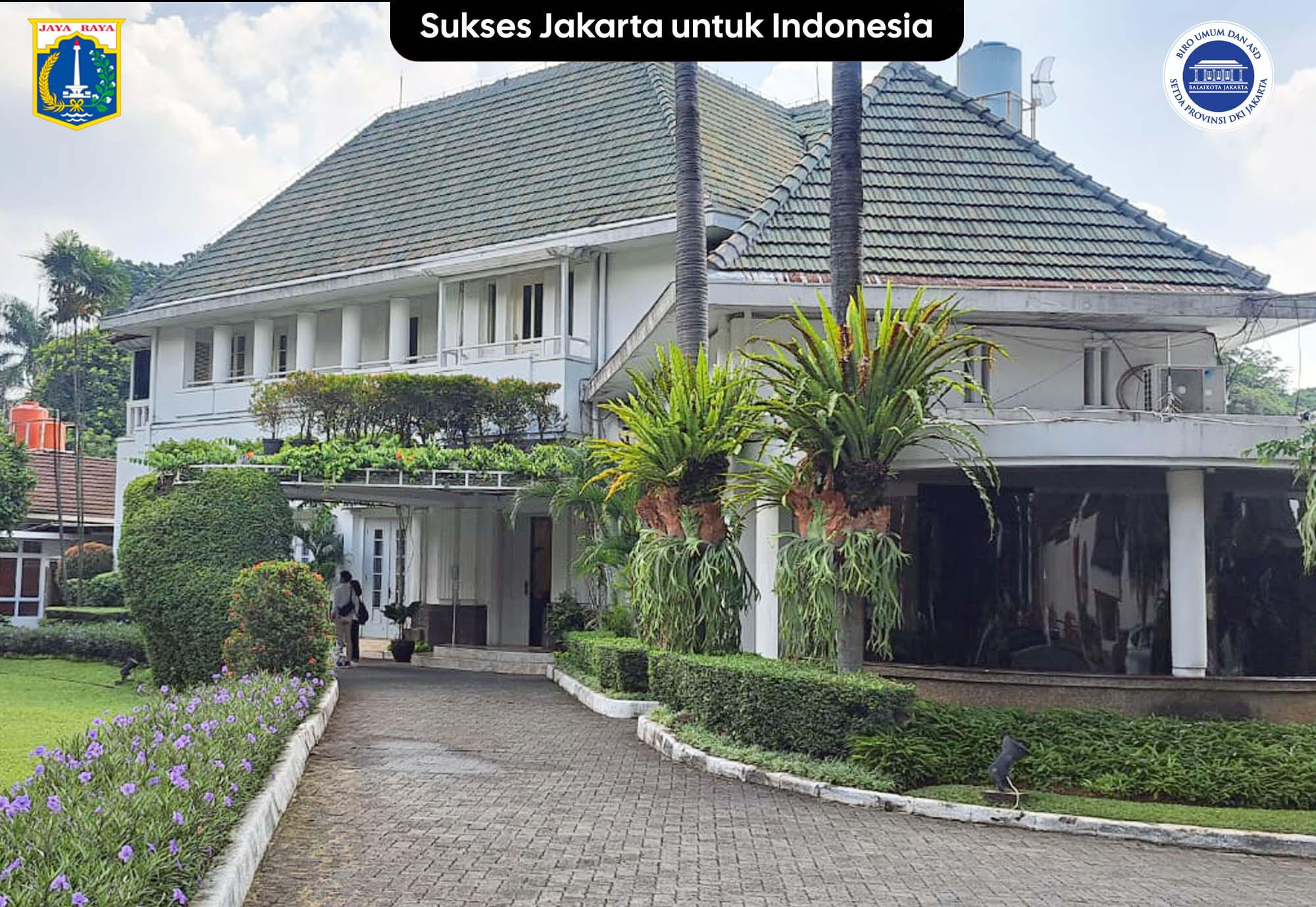 Pemprov DKI Lanjutkan Rencana Renovasi Rumah Dinas Gubernur Biro Umum