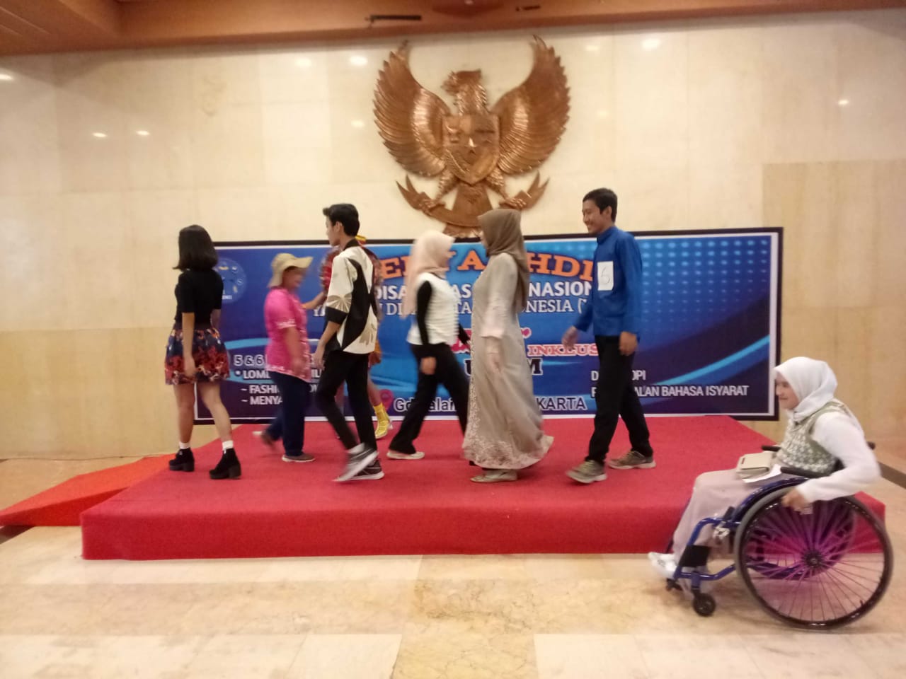 Fashion Show Hari Disabilitas Internasional di Balaikota DKI Jakarta, 06122022